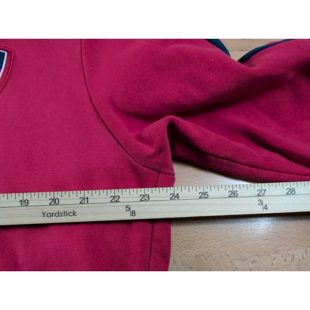 Adidas FC Dallas Hoodie Mens XL Red MLS Soccer Pullover Sweatshirt